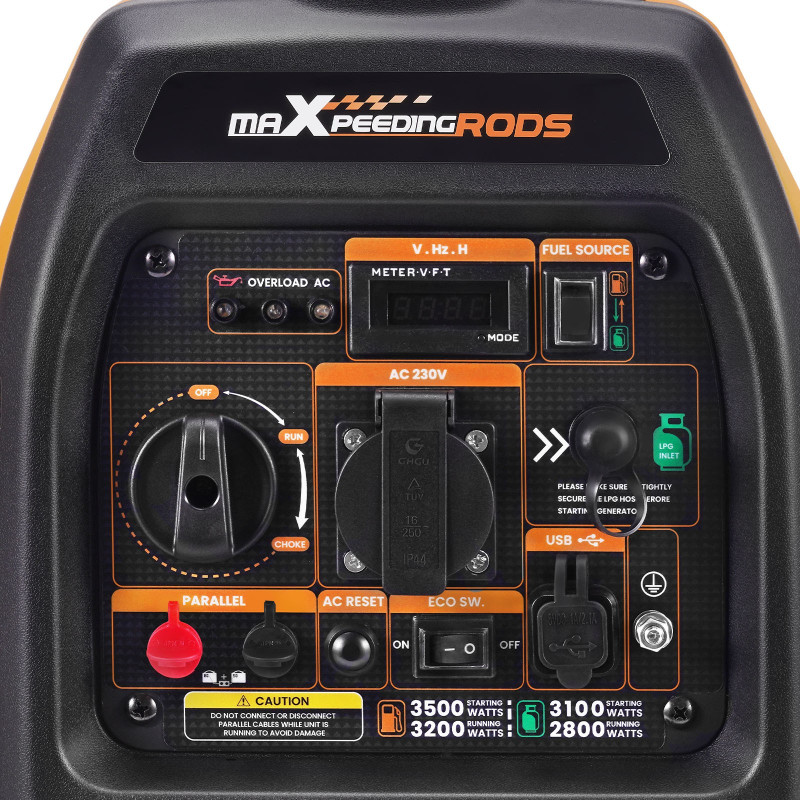 Інверторний генератор maXpeedingrods MXR3800DF 2800W / 3200W
