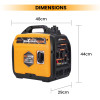 Інверторний генератор maXpeedingrods MXR3800DF 2800W / 3200W