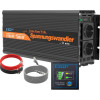  Інвертор перетворювач напруги Edecoa Pure Sine Wave 12-230v 3500/7000w синус (пульт дистанційного керування)