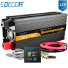  Інвертор перетворювач напруги Edecoa Pure Sine Wave 12-230v 3500/7000w синус (пульт дистанційного керування)